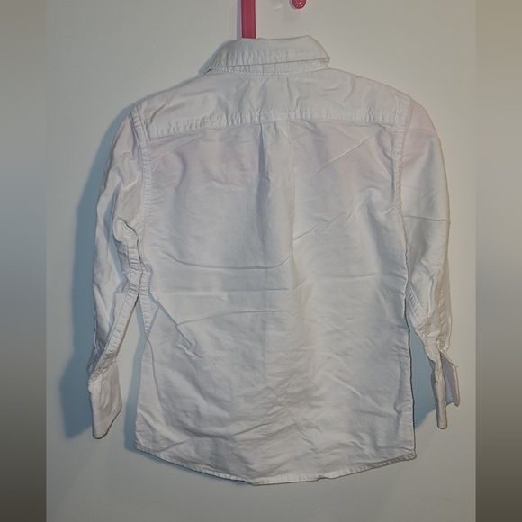 Children's place white button down shirt size US 4 or US 5/6 - Picture 6 of 9